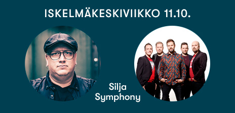 Arttu Wiskari sekä Taikakuu 11.10.2023 Silja Symphonyn Iskelmäkeskiviikkoristeilyllä