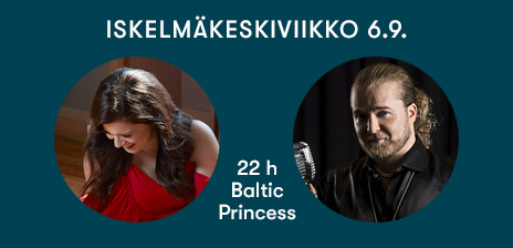 Suvi Teräsniska sekä Saija Tuupanen & Ex-miehet 6.9.2023 Baltic Princessin Iskelmäkeskiviikkoristeilyllä