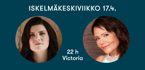 Suvi Teräsniska sekä Eija Kantola & Omega 17.4. Victorian Iskelmäkeskiviikkoristeilyllä