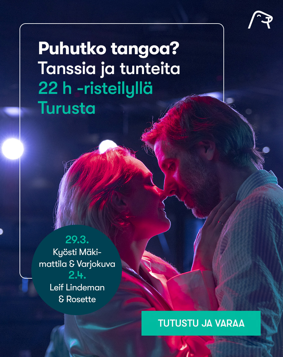 Puhutko tangoa? Tanssia ja tunteita Baltic Princessin 22 h-risteilyillä.