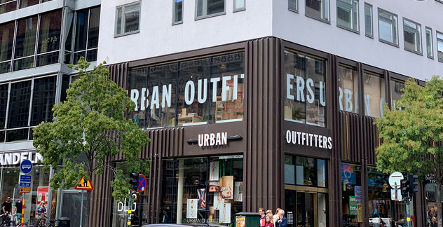 Urban Outfitters -myymälä Tukholmassa